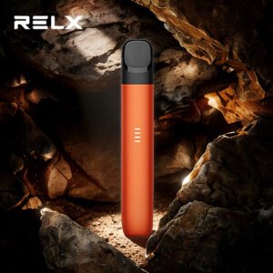 悅刻relx 5代幻影主機 霧化器單桿 赤炎橘 / 潮汐電量顯示 / 台灣 / 現貨當天發