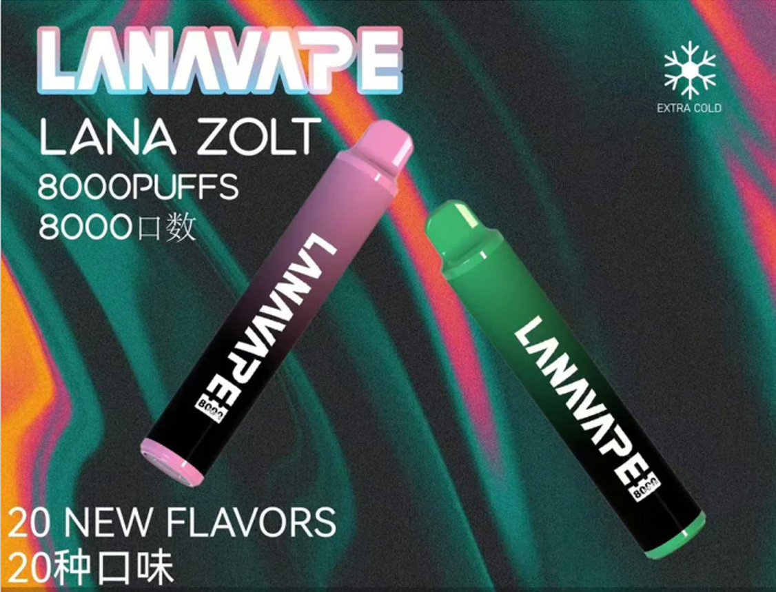 lana vape 8000一次性電子煙 拋棄式｜升級版大容量電子煙｜可充電｜現貨現發