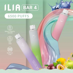 【電子菸】|ilia bar 4哩啞6500口拋棄式電子煙#台灣熱銷#