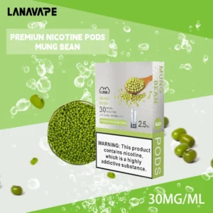 Lana拉娜透明發光煙彈| 2.5ml×3顆裝 適配一代主機|綠豆